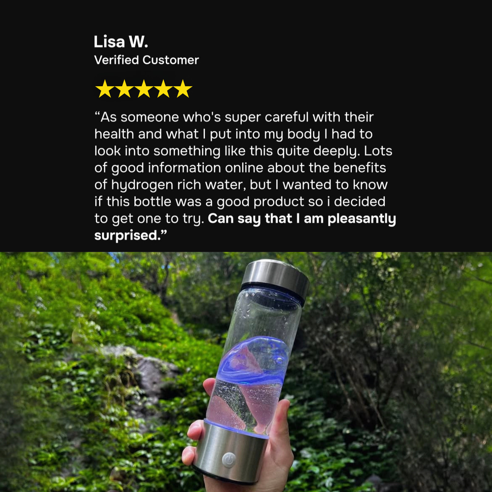 Waterup – Premium Hydrogen Water Bottle